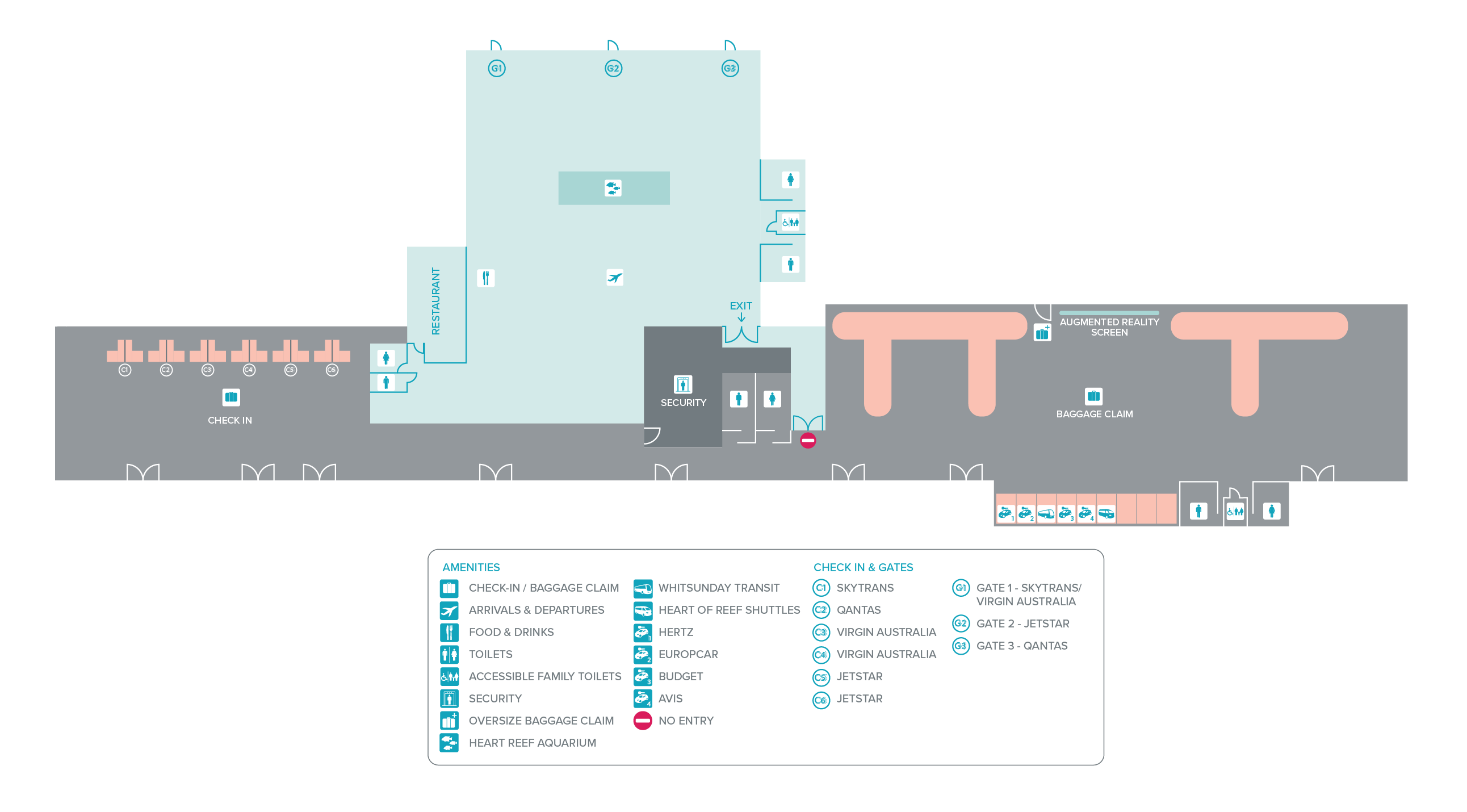 Terminal map